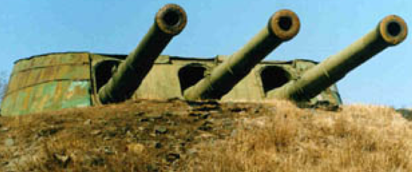 305/52-мм трехорудийная башенная установка МБ-3-12