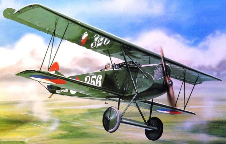Postma Thijs. Истребитель Fokker D.VII.