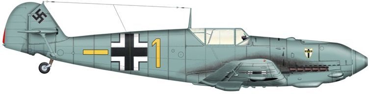 Bradic Srecko. Истребитель Bf-109E.