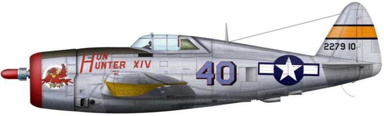 Bradic Srecko. Истребитель P-47D.