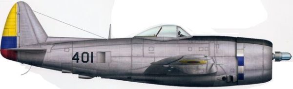 Bradic Srecko. Истребитель P-47D.