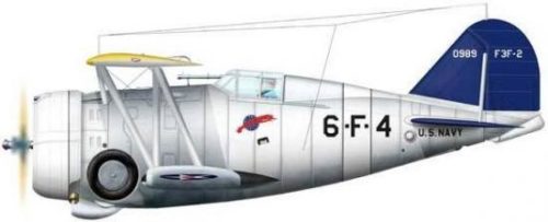 Bradic Srecko. Истребитель Grumman F3F-2.