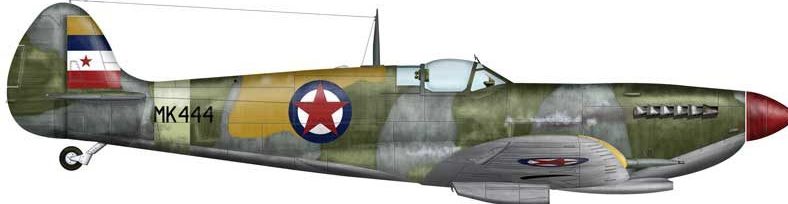 Bradic Srecko. Истребитель Spitfire Mk. IX.