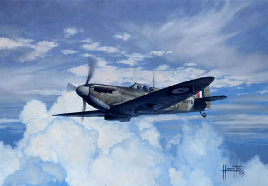 Hamilton Alex. Истребитель Supermarine Spitfire Mk.V.