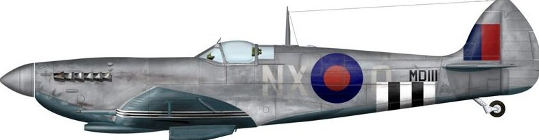 Bradic Srecko. Истребитель Spitfire Mk.VII.