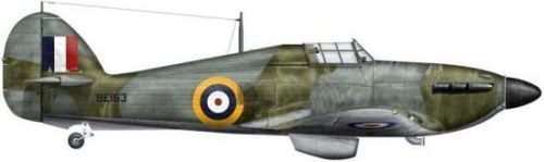Bradic Srecko. Истребитель Hawker Hurricane Mk.IIb.