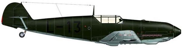 Bradic Srecko. Истребитель Bf-109E-3.