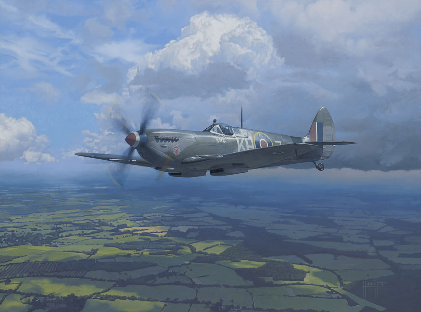 Hamilton Alex. Истребитель Spitfire Mk XVI(LF).