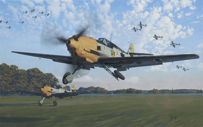 Hamilton Alex. Истребитель Bf -109 Е4.