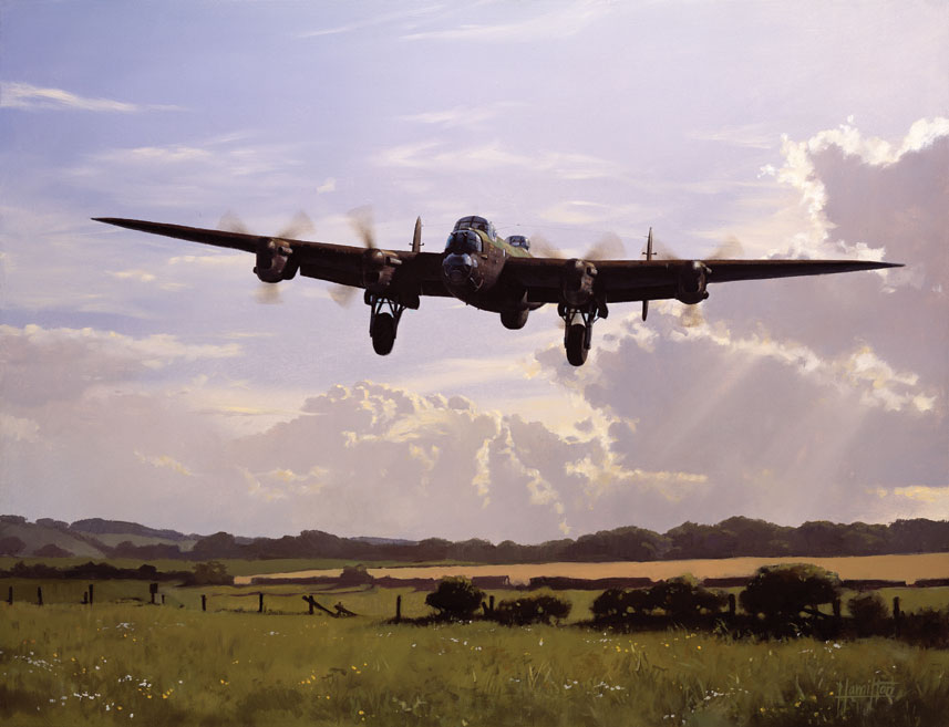 Hamilton Alex. Бомбардировщик Avro Lancaster В-1.