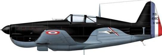 Bradic Srecko. Истребитель Morane Saulnier MS. 406.