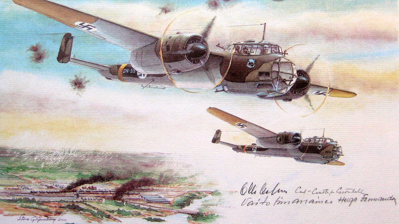 Gripenberg Sture. Бомбардировщик Do-17 .