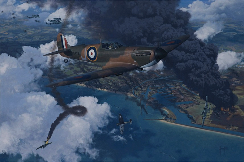 Hamilton Alex. Истребитель Supermarine Spitfire Mk.I.