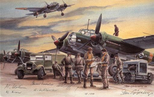 Gripenberg Sture. Бомбардировщик Ju-88 A-4.