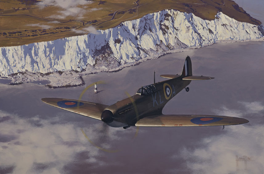 Hamilton Alex. Истребитель Supermarine Spitfire Mk.I.
