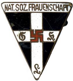 Аверс и реверс членского знака NSF периода 1933-1938 годов.
