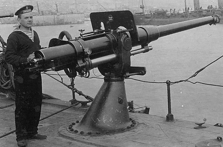 75-мм корабельное орудие Канэ
