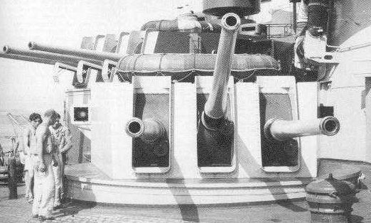 Корабельное орудие 135-mm/45 Models 1937