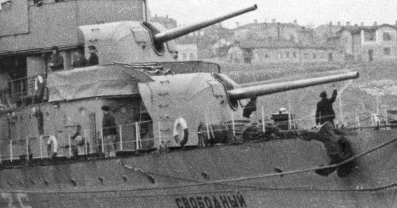 Корабельное орудие 130-мм/50 Б-13 образца 1936 г. 