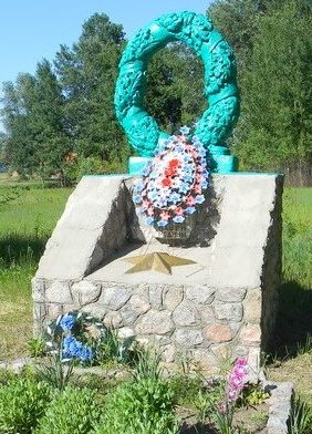 с. Заброды Богодуховского р-на. Памятник на сельском  кладбище, установлен на братской могиле, в которой похоронены 191 воин, в т.ч. 123 неизвестных, погибших при освобождении села.