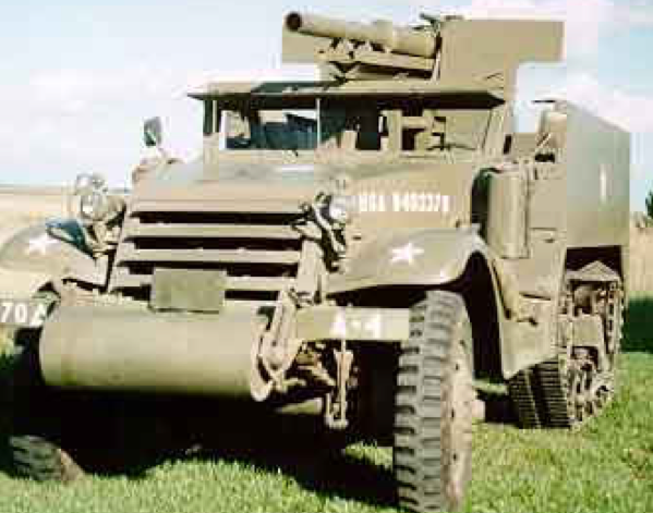 САУ 75-mm Gun Motor Carriage M-3