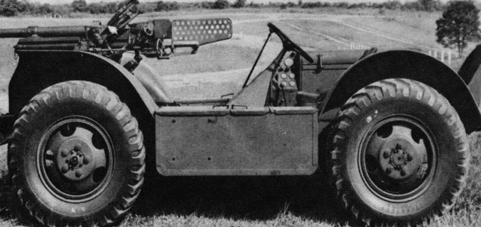 САУ 37-mm Gun Motor Carriage T8 (на базе Ford 4х4 Swamp Buggy)