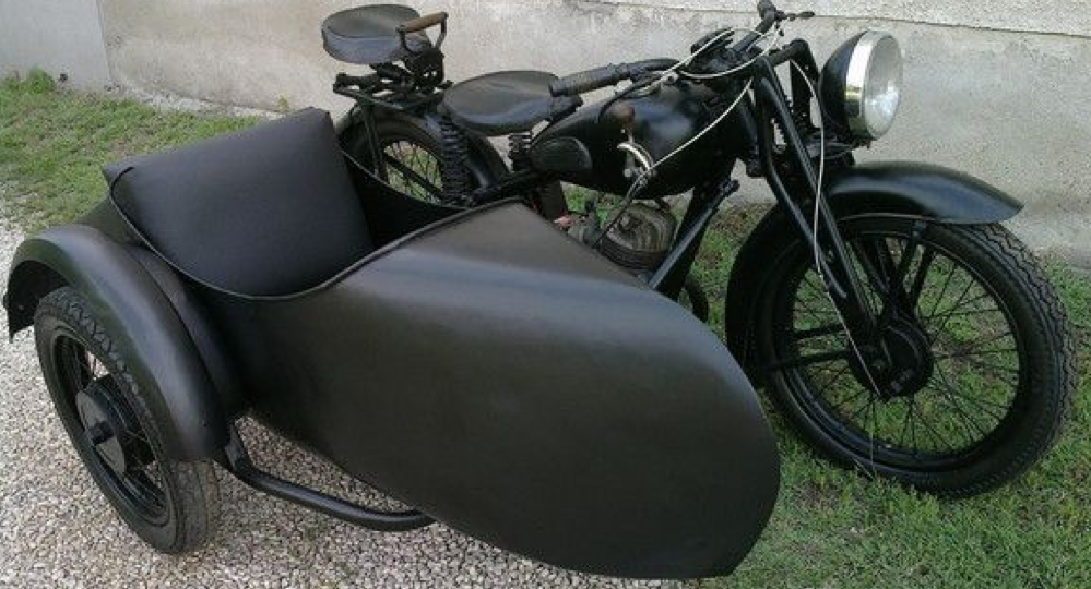 Мотоцикл DKW KM-200 с коляской