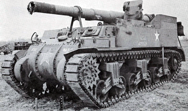 САУ 155-mm Gun Motor Carriage M-12 (King Kong)