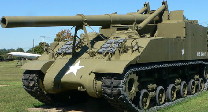 САУ 155-mm Gun Motor Carriage M-40 Long Tom