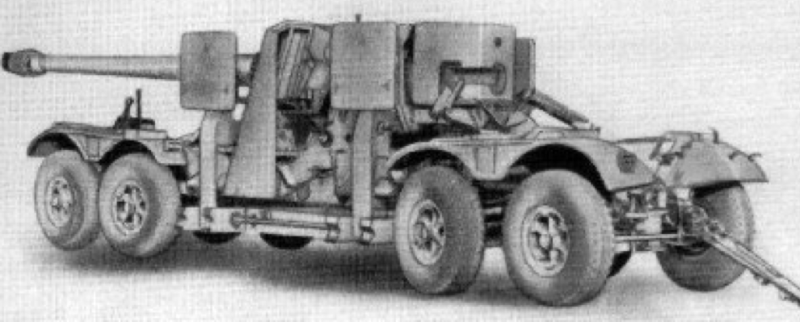 Рисунок полевой пушки 15-cm SKC/28 Moerserlafette