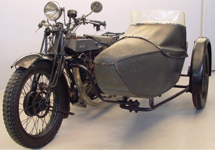 Мотоцикл Sarolea 500 23-S с коляской