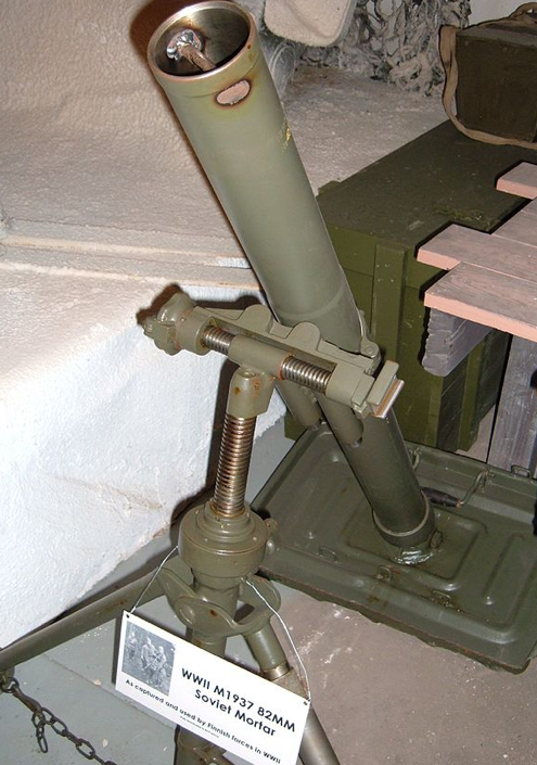 82-мм батальонный миномет образца 1937 г. 