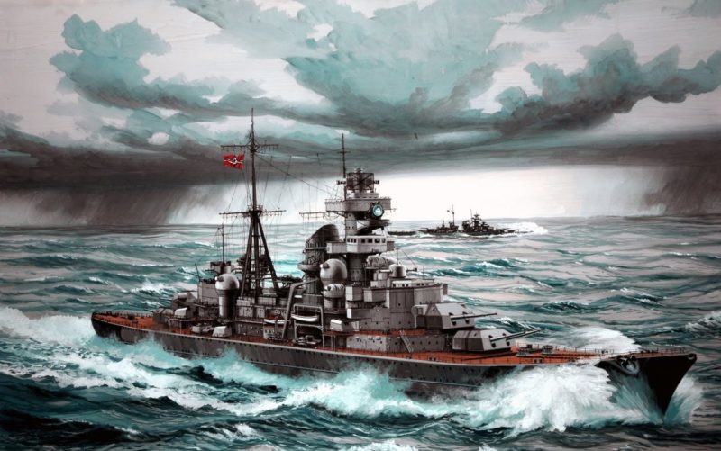 Frka Danijel. Линкор «Prinz Eugen».
