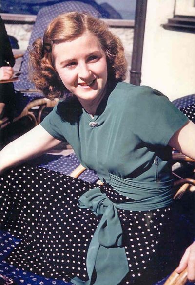 Ева Браун. 1944 г.