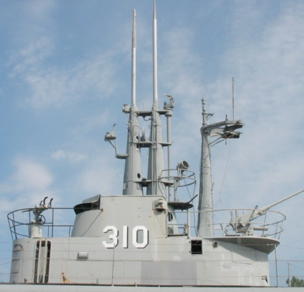 Корпус подводной лодка «Batfish» (SS-310) 