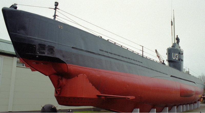 Корпус подводной лодки «U-3»