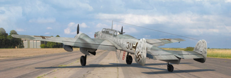 Karidis Antonis. Истребитель Bf-110.