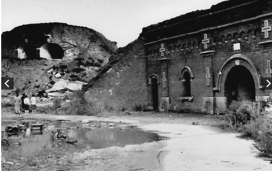 Развалины форта. 1959 г.