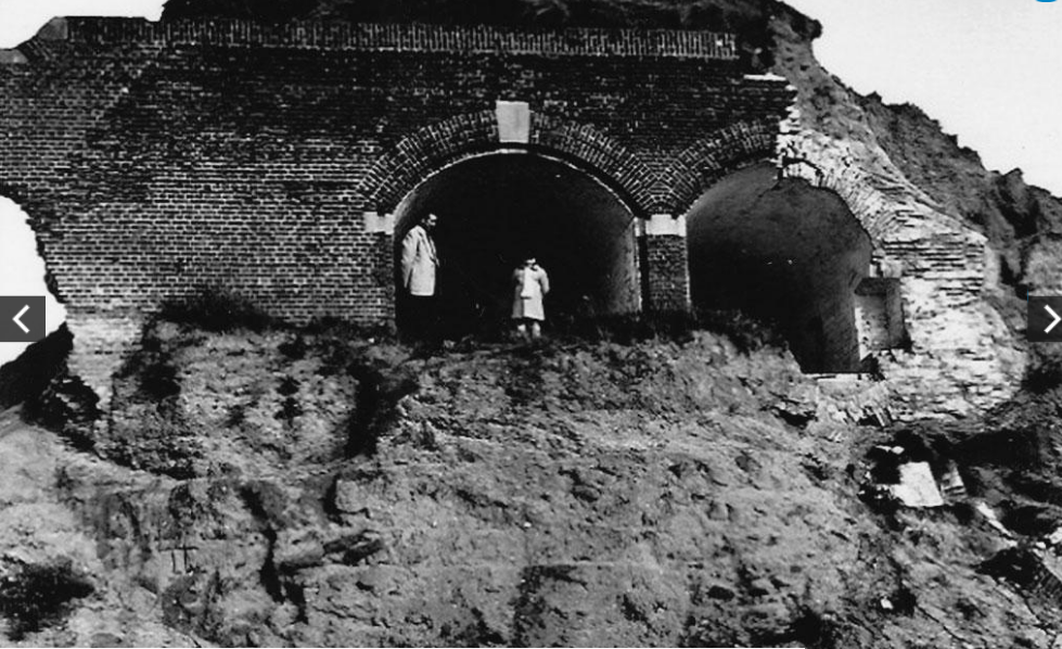 Развалины форта. 1959 г.