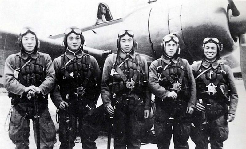 Японские пилоты-камикадзе