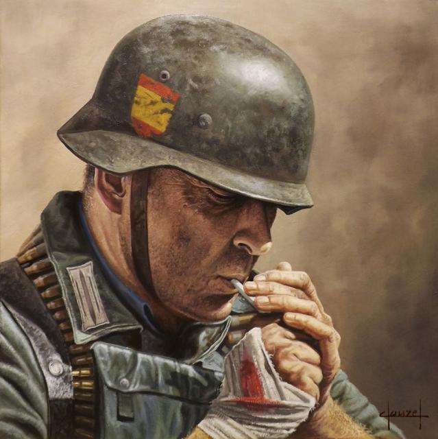Clauzel José-Ferré. Солдаты «Голубой дивизии».