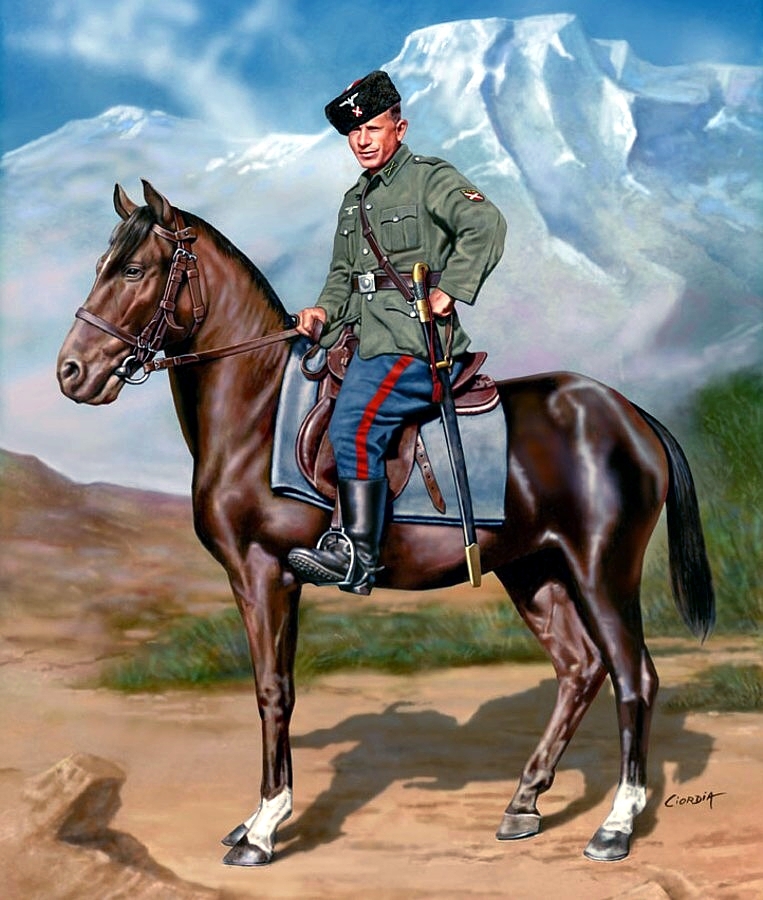 Ciordia Juan Carlos. Доской казак на службе Вермахту.