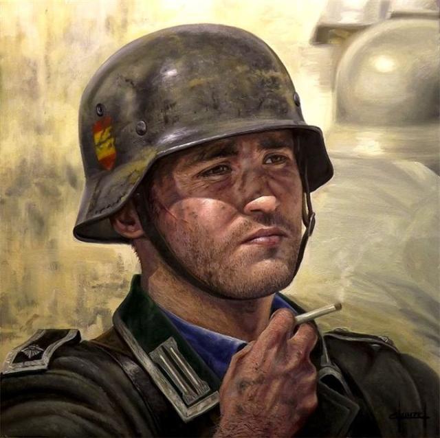 Clauzel José-Ferré. Солдаты «Голубой дивизии».