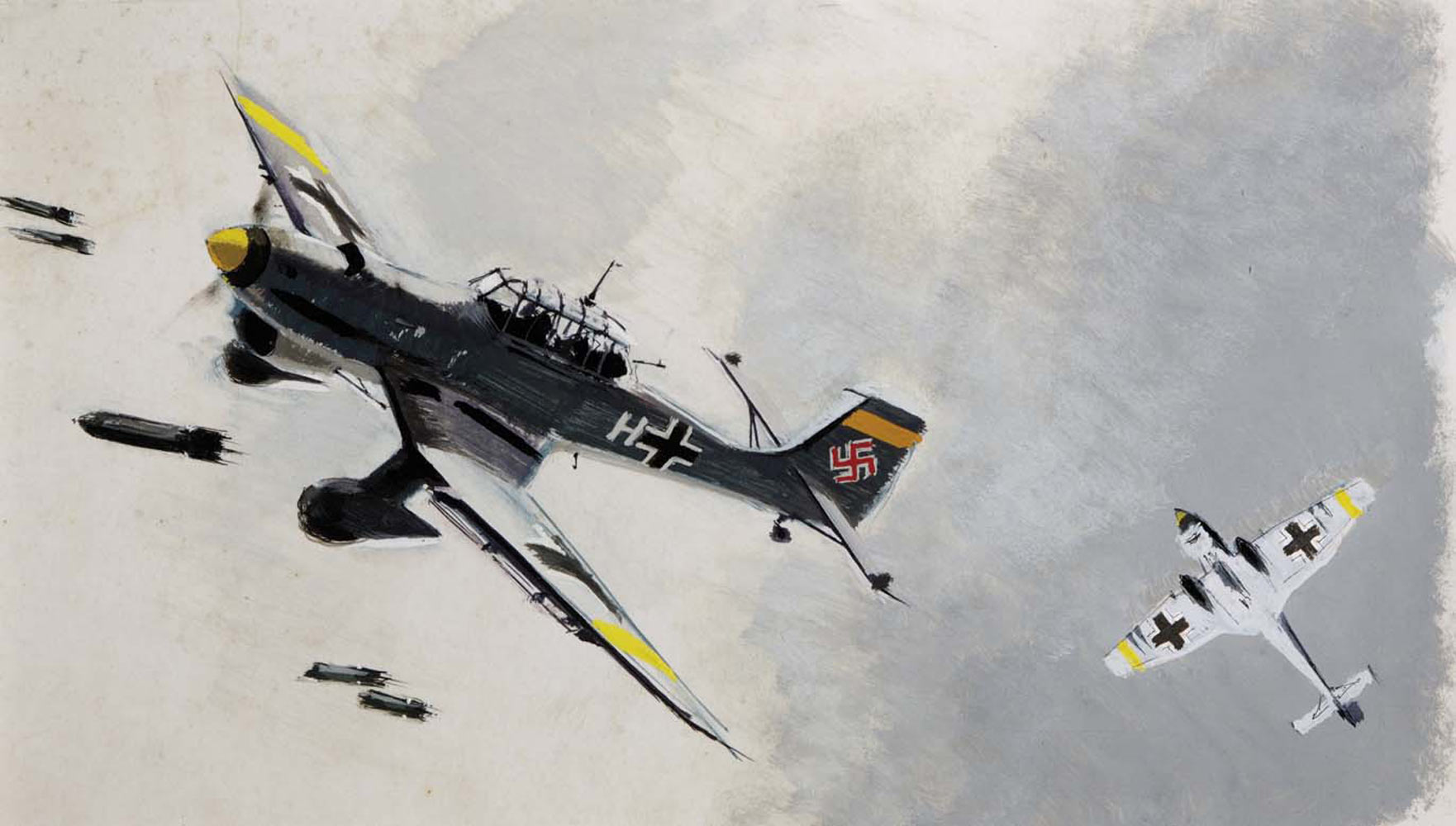 Brenet Albert. Бомбардировщики Junker 87- (Stuka).