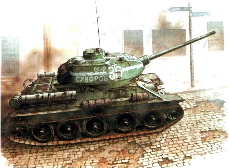 Sarson Peter. Танк Т-34-85.