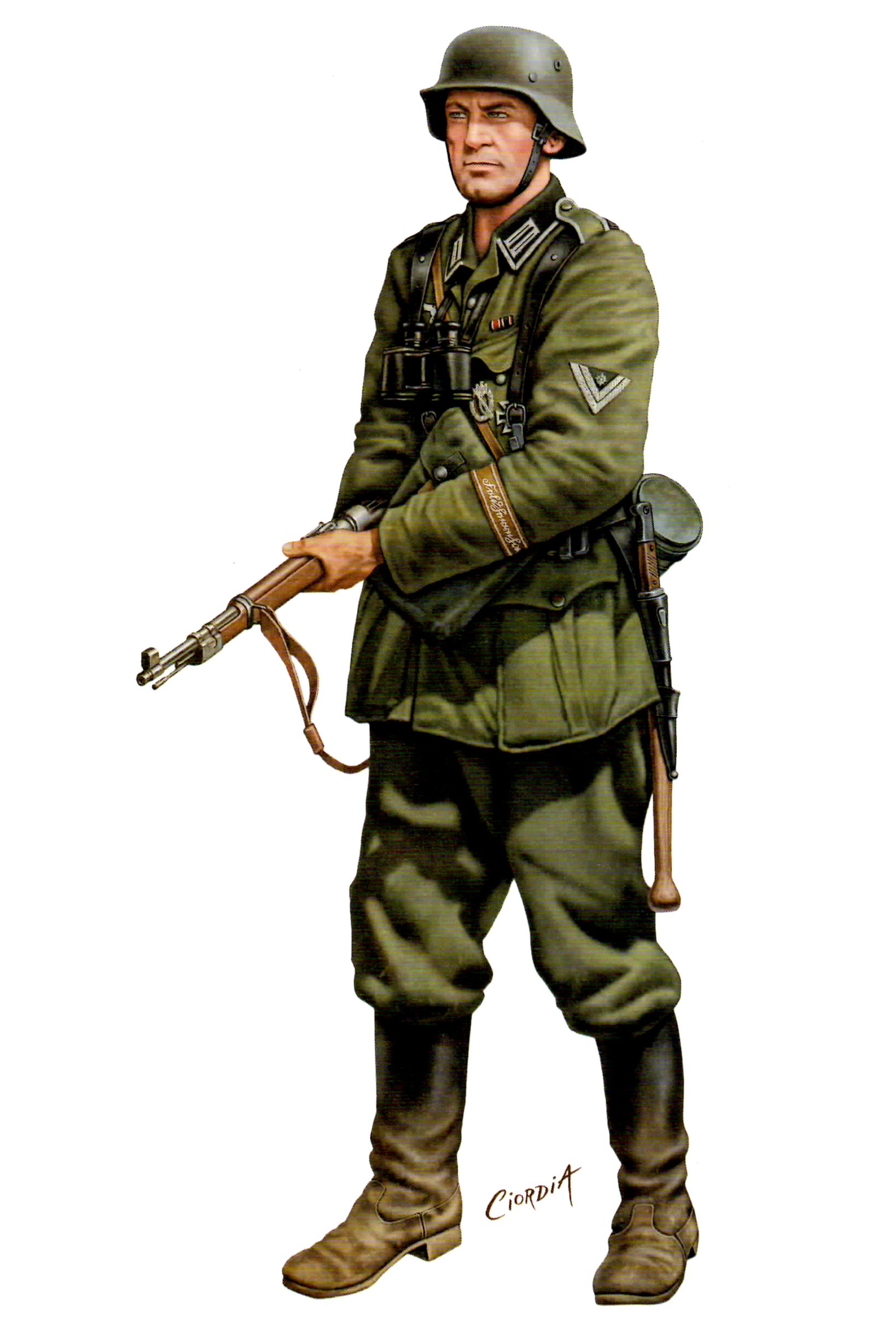 Ciordia Juan Carlos. Немецкие солдаты.