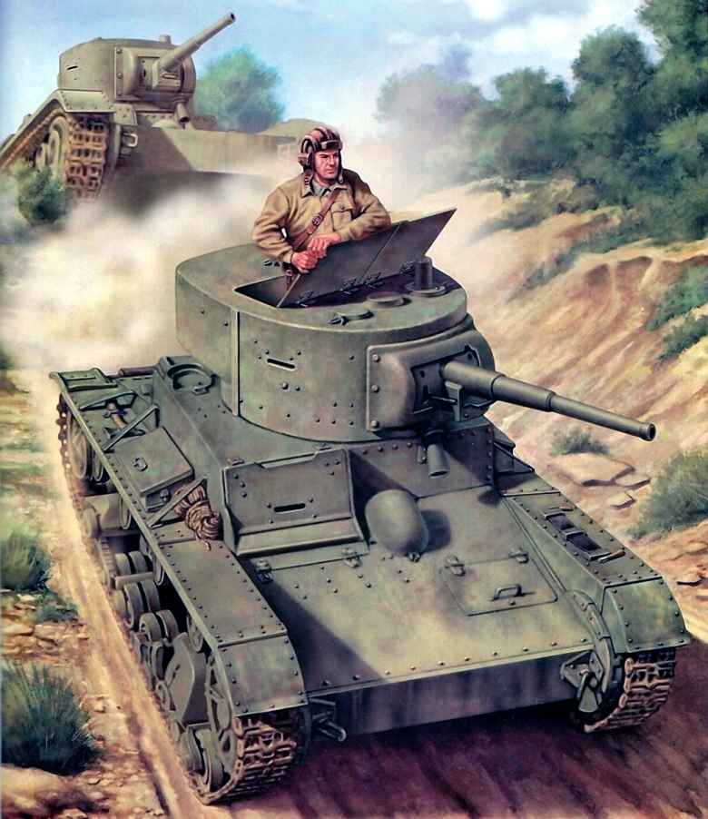 Ciordia Juan Carlos. Советские танки.