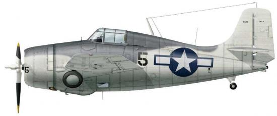 Dekker Thierry. Истребитель Grummann F4F-4 «Wildcat».
