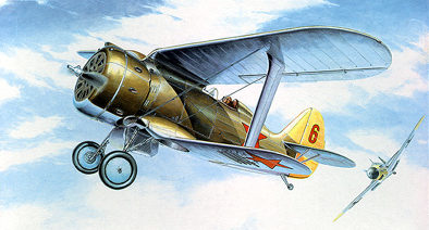 Hugault Romain. Истребитель И-153.