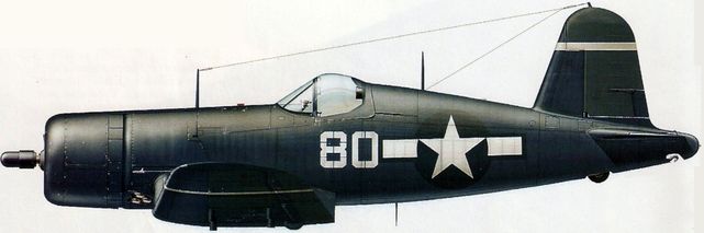 Dhorne Vincent. Истребитель F-4U-1D «Corsair».